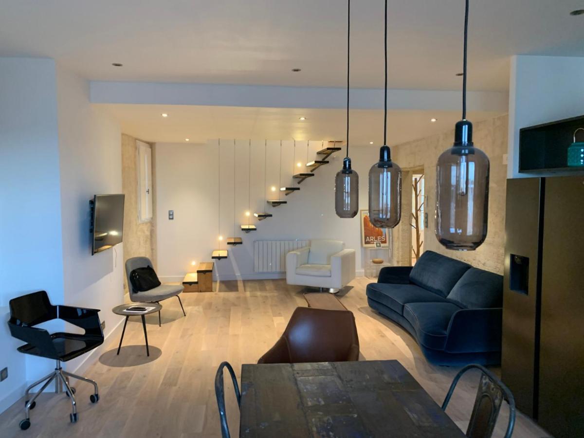 Superbe Appartement Avec Vue Arles Exteriör bild